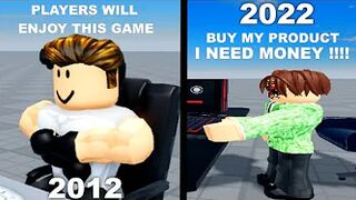 Roblox developers Then vs Now