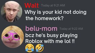 When Your Mom Becomes A Gamer... (Roblox) | Beluga