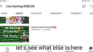 roasting (I mean reacting) to @Lisa Gaming ROBLOX