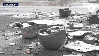 Ukrainian soldiers on front line come under attack | Kharkiv dispatch