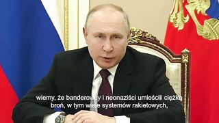 PUTIN ODPOWIEDZIAŁ: Władze Ukrainy to "narkomani i neonaziści"