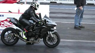 Ninja H2R Drag Race Compilation | Ninja H2R VS Lamborghini