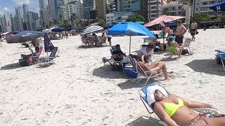 ???????? BRAZİL Balneario Camboriu Beach Walk Tour ????