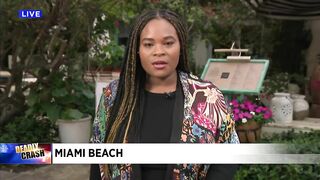 Video shows woman moments after accident on South Beach, victim identified