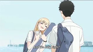 Kitagawa and Gojo Dating on Beach - My Dress Up Darling Episode 8