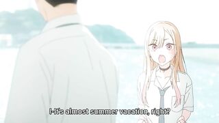 Kitagawa and Gojo Dating on Beach - My Dress Up Darling Episode 8