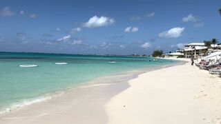 More sand has come back to Seven Mile Beach!