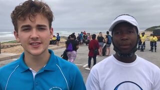 Mossel Bay youth on a roll during beach clean-up