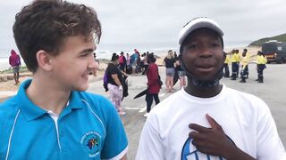 Mossel Bay youth on a roll during beach clean-up