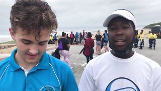 Mossel Bay youth on a roll during beach clean-up