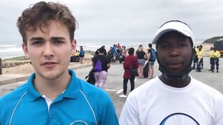 Mossel Bay youth on a roll during beach clean-up