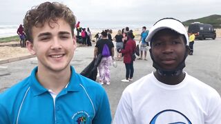 Mossel Bay youth on a roll during beach clean-up