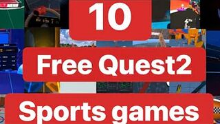 10 FREE quest2 sports games