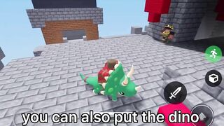 NEW “dino” is INSANELY OP.. ????⚔️ roblox bedwars