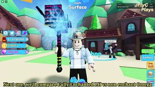 Lightning Hammer VS Omega Scythe! Which one is more worth it? - Roblox Mining Simulator 2