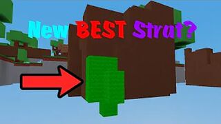 The most OP but Annoying Strategy in Skywars... (Roblox Bedwars)