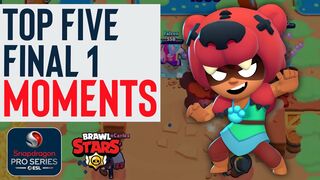 Top 5 Brawl Stars Open Final Moments | Snapdragon Mobile Open Season 1