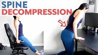 4 Fantastic Spinal Decompression Stretches to Relieve Sciatica, Lower Back Pain