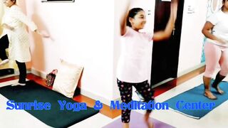 Leg & Backbone Stretching with Probe Dupatta @##ExplorelifeDrShaliniKumari????