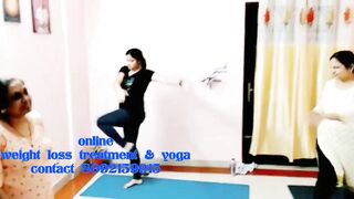 Leg & Backbone Stretching with Probe Dupatta @##ExplorelifeDrShaliniKumari????