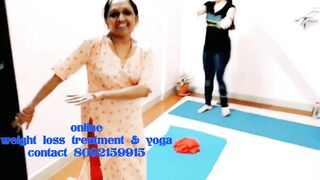 Leg & Backbone Stretching with Probe Dupatta @##ExplorelifeDrShaliniKumari????