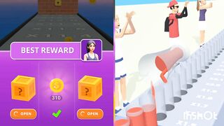 Twerk race 3d vs Juice run ALL LEVEL GAMEPLAY ANDROID IOS walkthrough