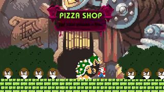 1, 10 or 100 Layers of Pizza Challenge With Peach, Mario, Bowser
