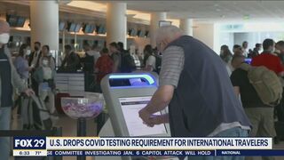 Philadelphia locals react as U.S. drops COVID test requirement for international travel