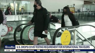 Philadelphia locals react as U.S. drops COVID test requirement for international travel