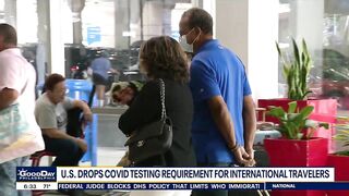 Philadelphia locals react as U.S. drops COVID test requirement for international travel