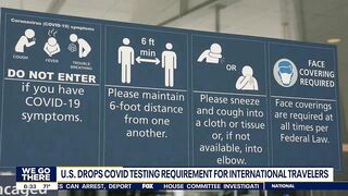 Philadelphia locals react as U.S. drops COVID test requirement for international travel