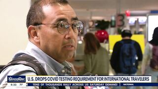 Philadelphia locals react as U.S. drops COVID test requirement for international travel