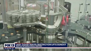 Final COVID-19 travel restriction lifts Sunday | FOX 13 Seattle