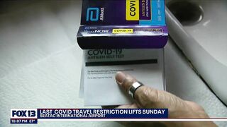 Final COVID-19 travel restriction lifts Sunday | FOX 13 Seattle