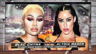 Blac Chyna LOSES Celebrity Boxing Match v s Alysia Magen