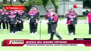 Presiden RI Berikan Bonus kepada Atlet yang Bertanding di Sea Games Vietnam | Kabar Siang tvOne