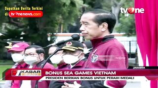 Presiden RI Berikan Bonus kepada Atlet yang Bertanding di Sea Games Vietnam | Kabar Siang tvOne