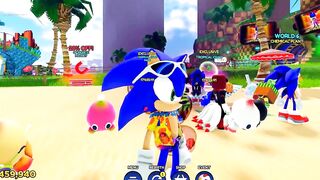 *NEW* TOP 5 SECRETS FROM BEACH PARTY UPDATE (SONIC SPEED SIMULATOR)