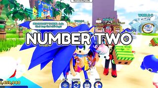 *NEW* TOP 5 SECRETS FROM BEACH PARTY UPDATE (SONIC SPEED SIMULATOR)