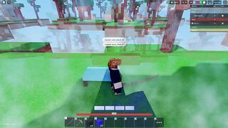 Invisible Bridge is OP in Roblox Bedwars ????