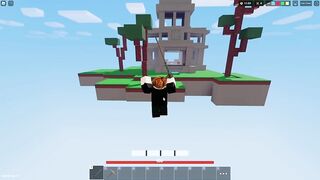 Invisible Bridge is OP in Roblox Bedwars ????