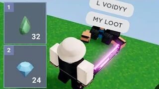 this HACKER died with SO MUCH LOOT.. ????⚡️ roblox bedwars