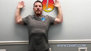 Cervical and shoulder stretching with dr Jared cohen