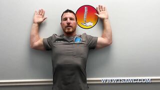 Cervical and shoulder stretching with dr Jared cohen