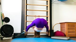 Flexible Backfold, Contortion and Gymnastics Skills. Yoga Flexibility skills #contortion #yoga