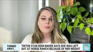 TikTok Star Says She Was Turned Away From Horse Ranch And Mocked Because Of Her Weight