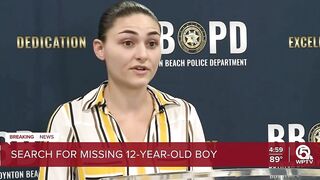 FBI joins search for missing 12-year-old Boynton Beach runaway boy