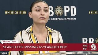 FBI joins search for missing 12-year-old Boynton Beach runaway boy