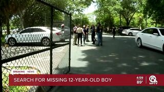 FBI joins search for missing 12-year-old Boynton Beach runaway boy