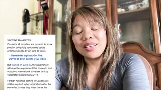 GOOD NEWS TRAVEL UPDATE CANADA | Unvaccinated and vaccinated | travel vaccine mandate| Sarah buyucan